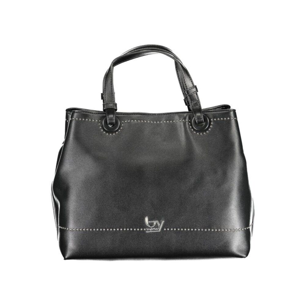 BYBLOS BY17022 Studded Handbag Women Black Handbags